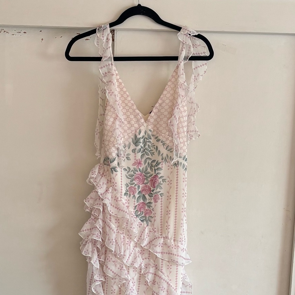 Floral Ruffle Dress